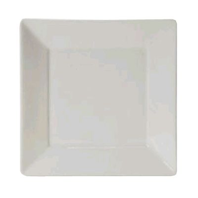 Tuxton&reg; 8.5" Square Series Eggshell Plate