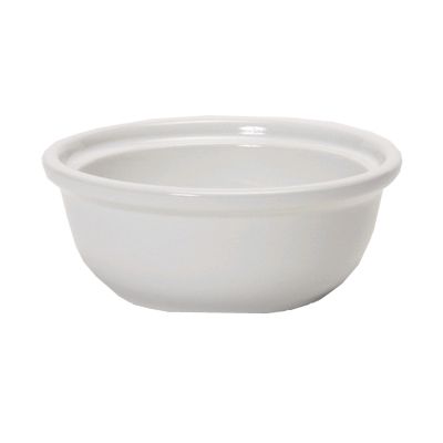 Tuxton&reg; 14 Oz. White Casserole Dish