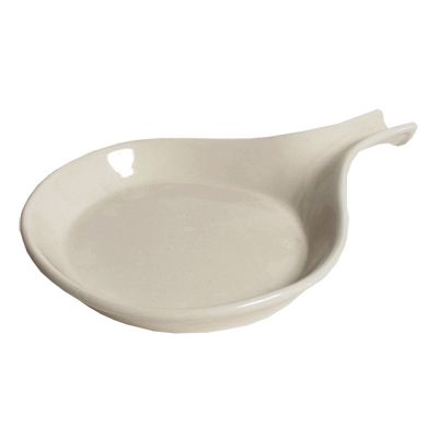 Tuxton&reg; 18 Oz. Eggshell Fry Pan Server