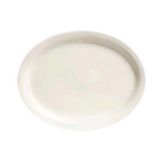 Tuxton&reg; Nevada 11-1/2" x 9-1/8" Eggshell Oval Platter