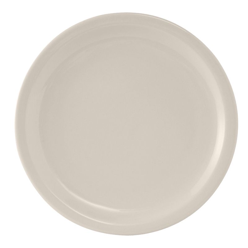 Tuxton&reg; Nevada 6-1/2" Round Narrow Rim Eggshell Plate