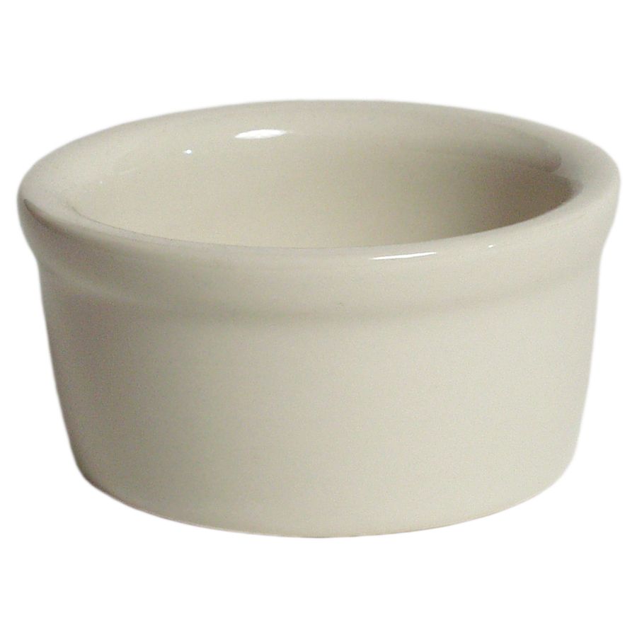 Tuxton&reg; 2.5 Oz. Smooth Eggshell Ramekin