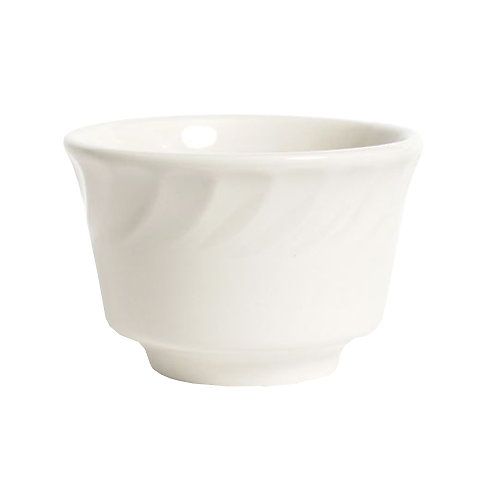 Tuxton&reg; Meridian 8 Oz. Eggshell Bouillon Cup