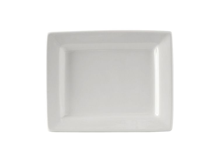 Tuxton&reg; 7" x 5-1/2" Rectangular Plate