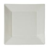 Tuxton&reg; 10.125" Square Series Eggshell Plate