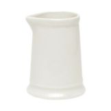Tuxton&reg; 3.5 Oz. Eggshell No Handle Creamer