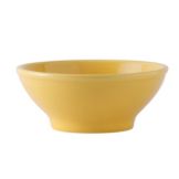 Tuxton&reg; 25 Oz. Saffron Menudo / Salad Bowl