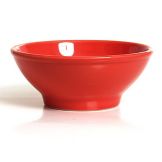 Tuxton&reg; Cinnebar 25 Oz. Menudo / Salad Bowl