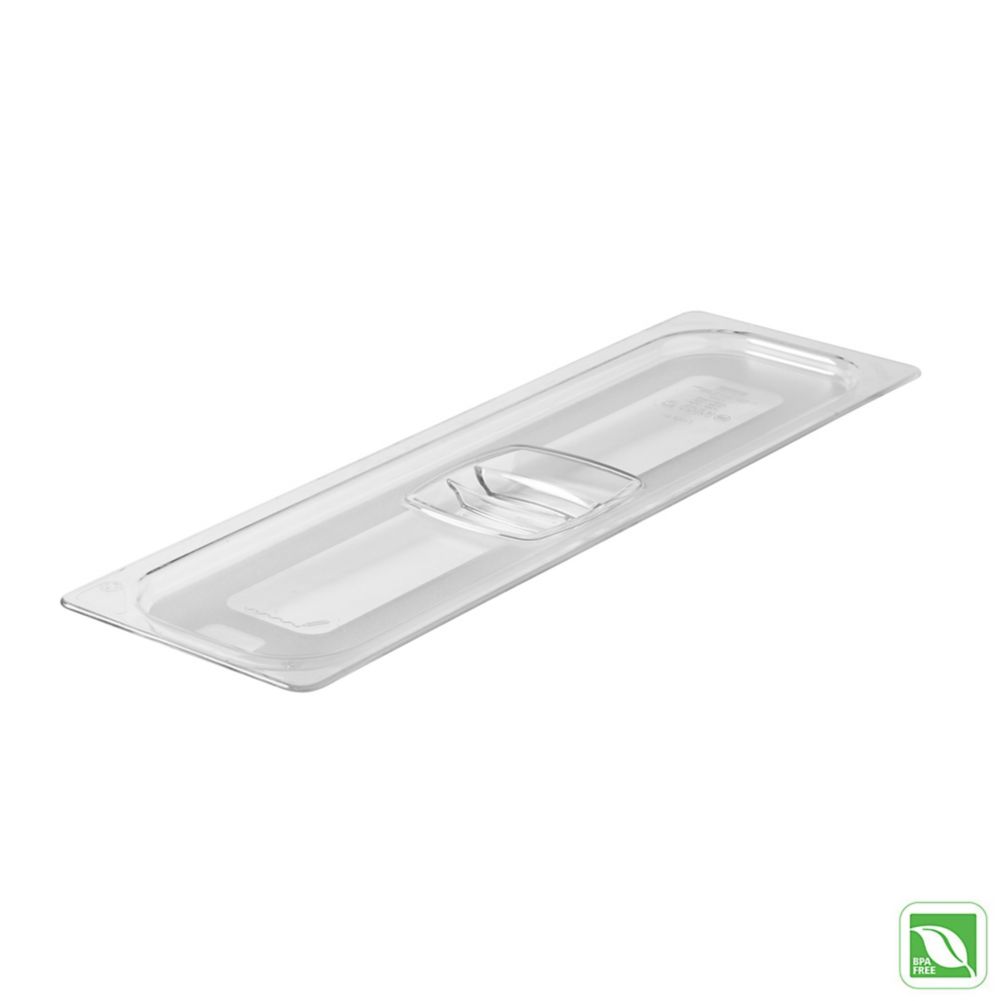 Rubbermaid Clear 1/2 Size Long Cold Food Pan Cover