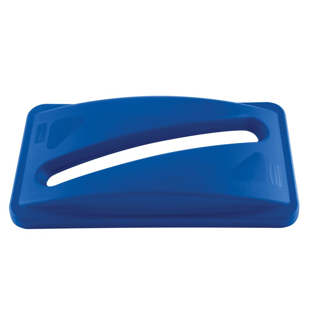Rubbermaid Slim Jim&reg; Blue Paper Recycling Top