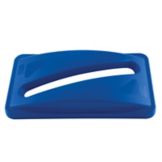Rubbermaid Slim Jim&reg; Blue Paper Recycling Top