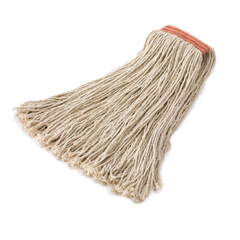Rubbermaid Premium White Cotton 8-Ply 24 oz Cut-End Cotton Mop
