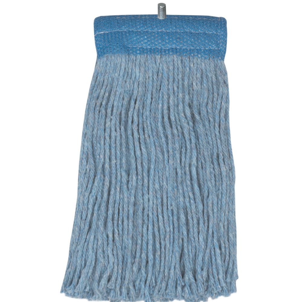 Continental No Marr Pinnacle 24 oz Blue Screw-On Cut End Mop Head