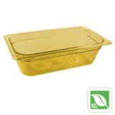 Rubbermaid Amber 1/3 Size Hot Food Pan, 2&frac12;" H