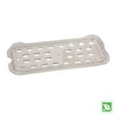 Rubbermaid Clear 1/3 Size Cold Food Pan Drain Tray