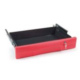Rubbermaid Red Single Full Size Extension Drawer for Utility Carts