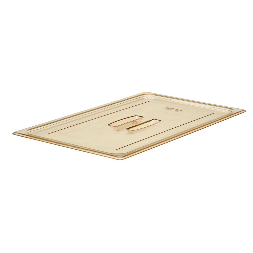 Cambro Amber Full Size H-Pan&trade; Cover w/ Handle