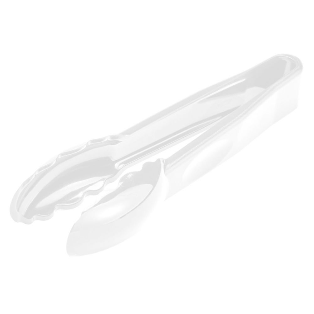 Cambro White Scalloped 6" Tongs