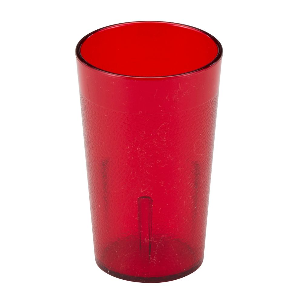 Cambro Colorware Ruby Red 5 oz Tumbler - Case