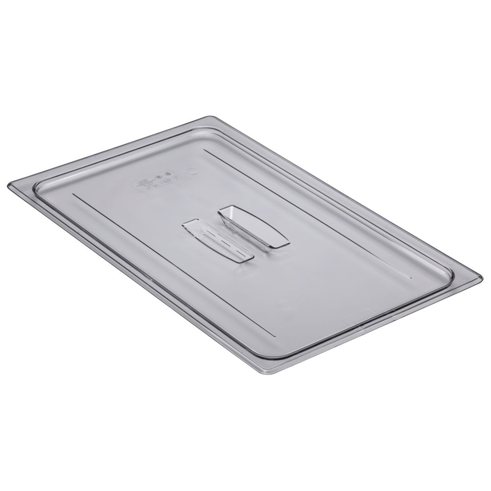 Cambro Clear Camwear&reg; Full Size Food Pan Cover w/ Handle
