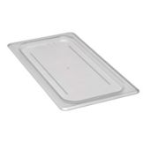 Cambro Clear Camwear&reg; 1/3 Size Flat Food Pan Cover