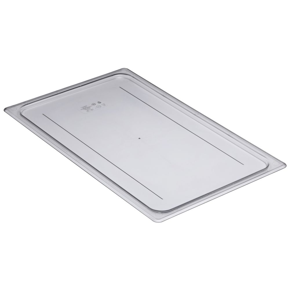 Cambro Clear Camwear&reg; Full Size Flat Food Pan Cover