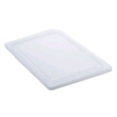 Cambro White Camwear&reg; 1/3 Size Food Pan Seal Cover