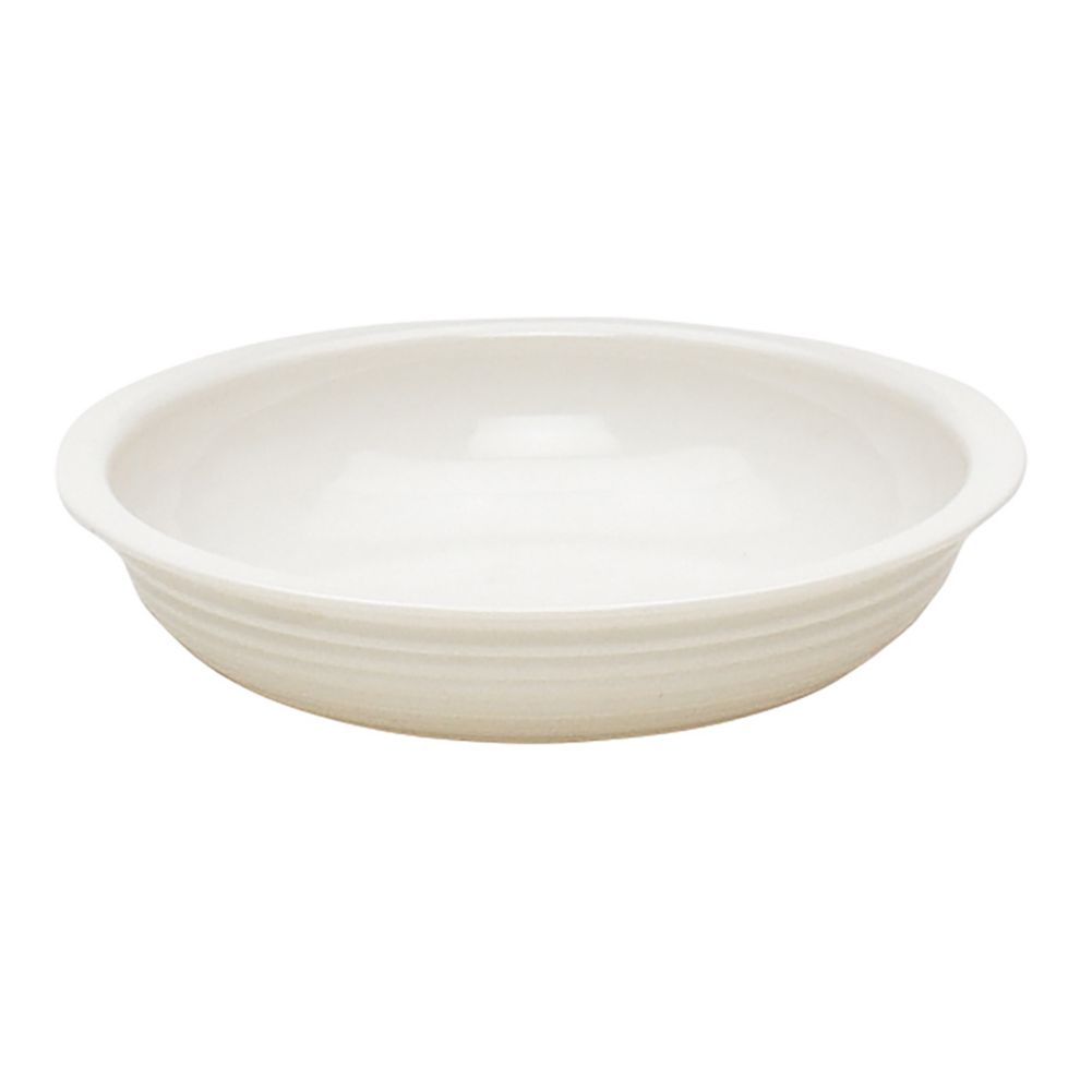 Cambro&reg; Camwear&reg; White 18.8 Oz. Round Ribbed Bowl