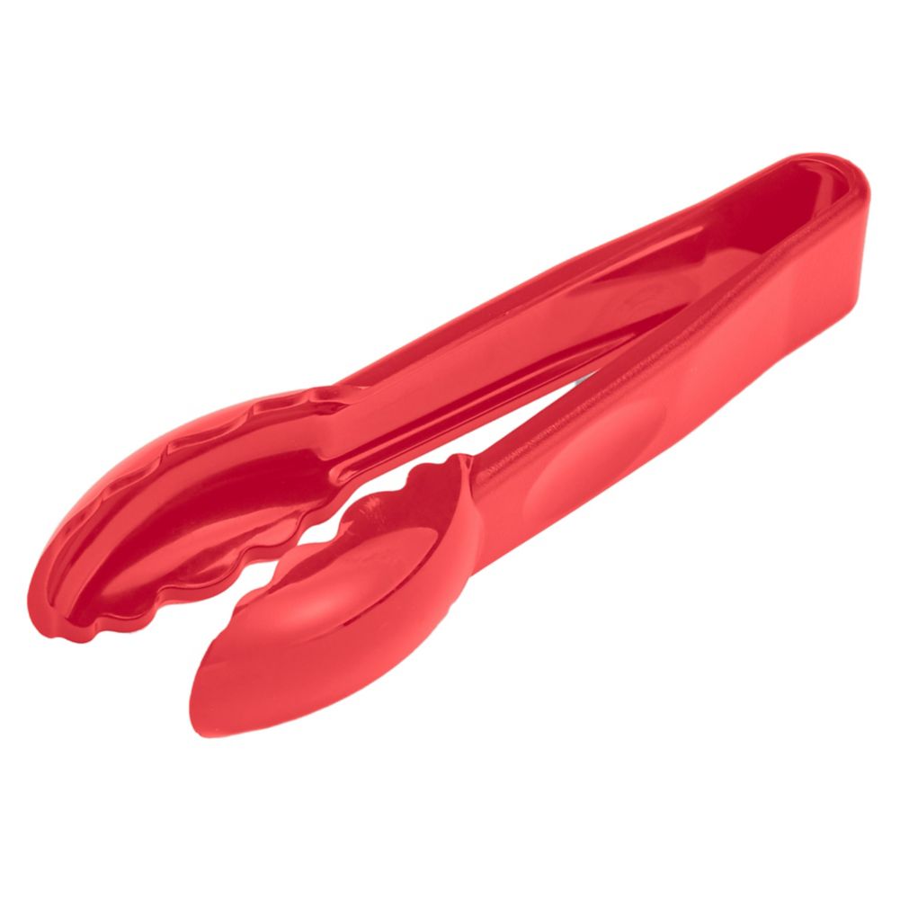 Cambro Red Scalloped 6" Tongs