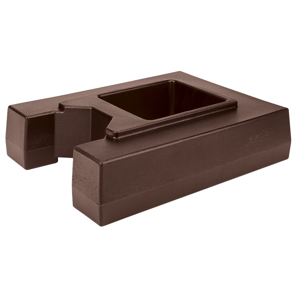 Cambro Dark Brown Large Riser for Camtainers&reg;