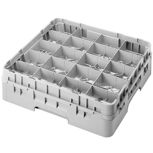 Cambro Camrack&reg; Soft Gray Full Size 20-Compt Cup Rack
