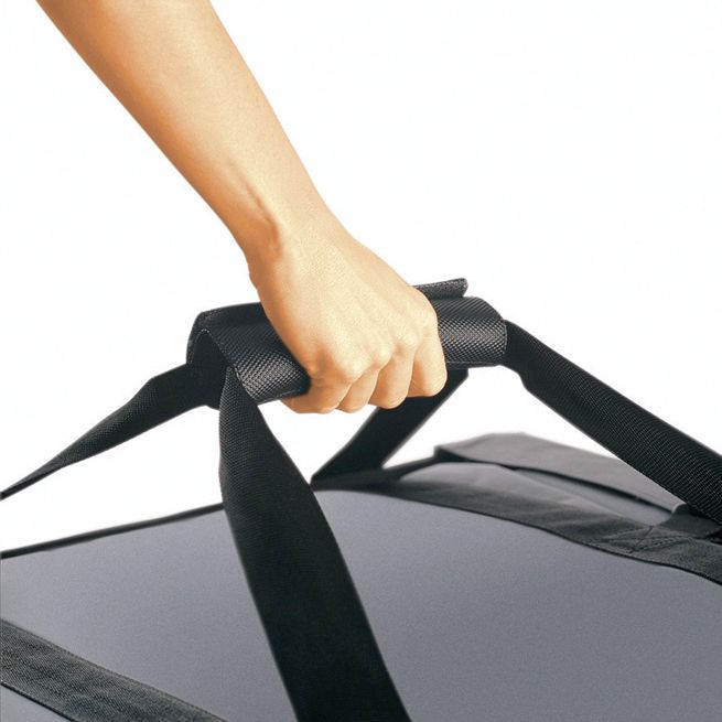 Rubbermaid PROSERVE&reg; Gray Insulated Top-Loading Half Pan Carrier