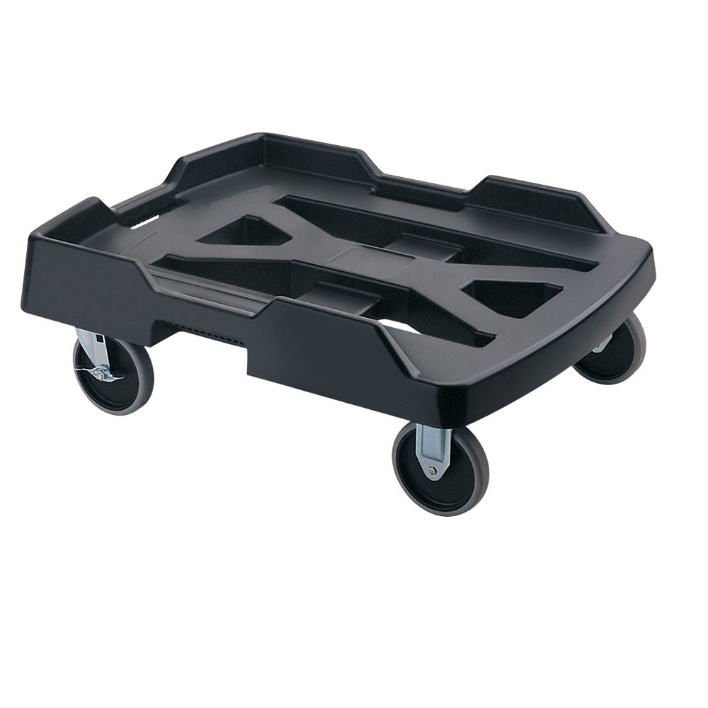 Rubbermaid PROSERVE&reg; Black Insulated Carrier Dolly w/ Strap