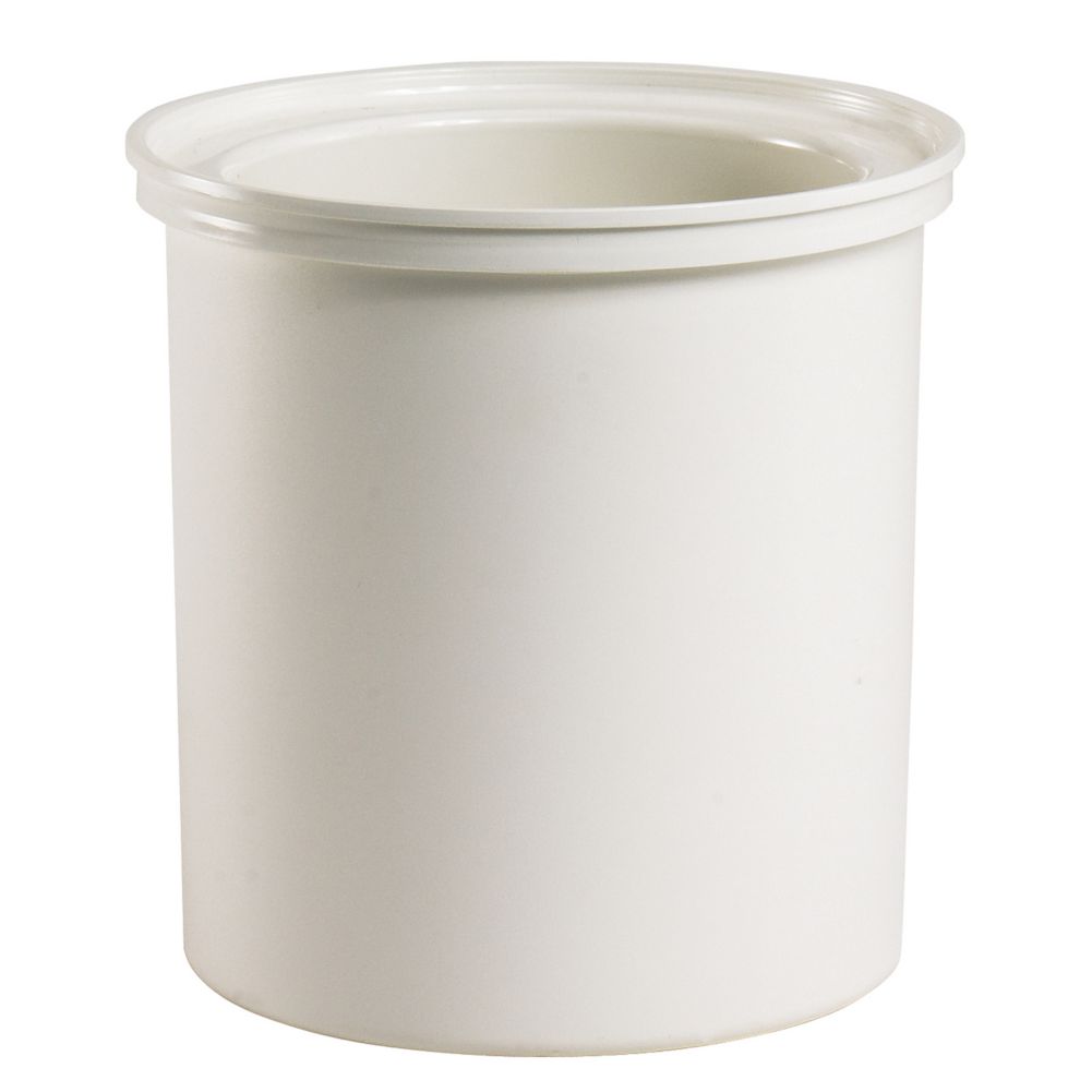 Cambro ColdFest&reg; White Round 2 Qt Crock