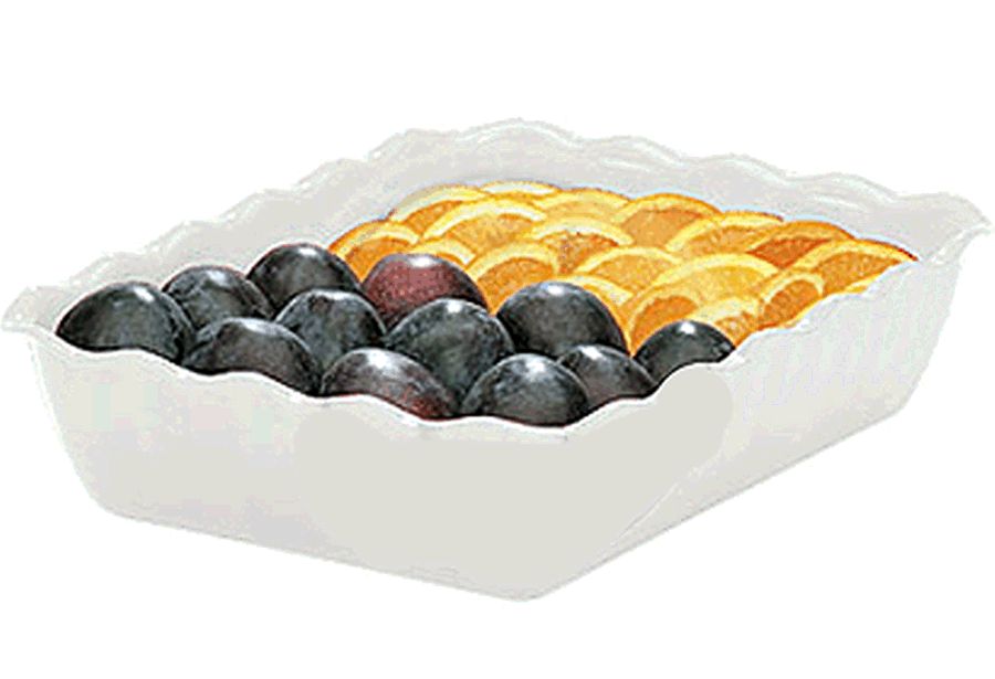 Cambro White 5 Qt Deli Crock