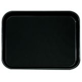 Cambro Black Rectangular Non-Skid Polytread&reg; Tray