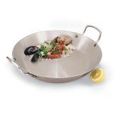 Paderno World Cuisine Carbon Steel 12-1/2" Paella Pan