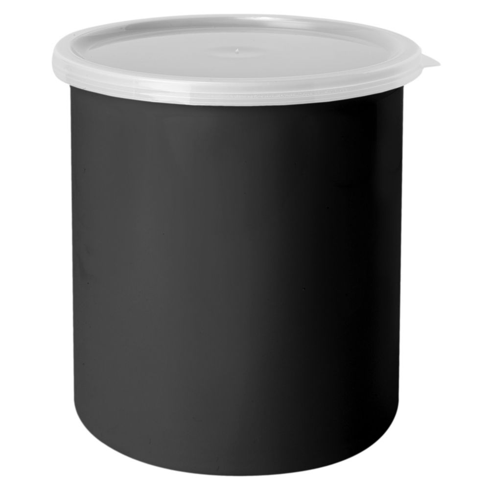 G.E.T. Black 1.2 Qt Round Crock w/ Lid