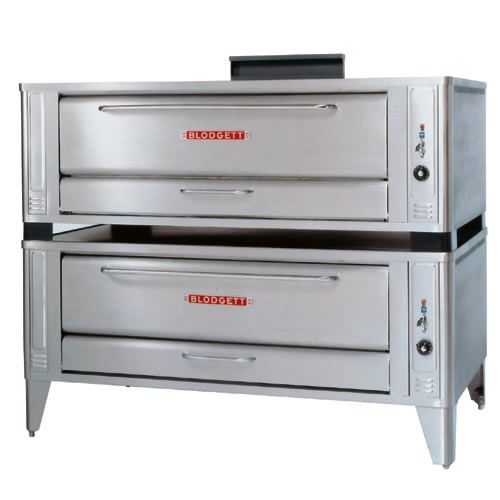Blodgett Stainless Steel Deck Type 48" Gas Double Pizza Oven