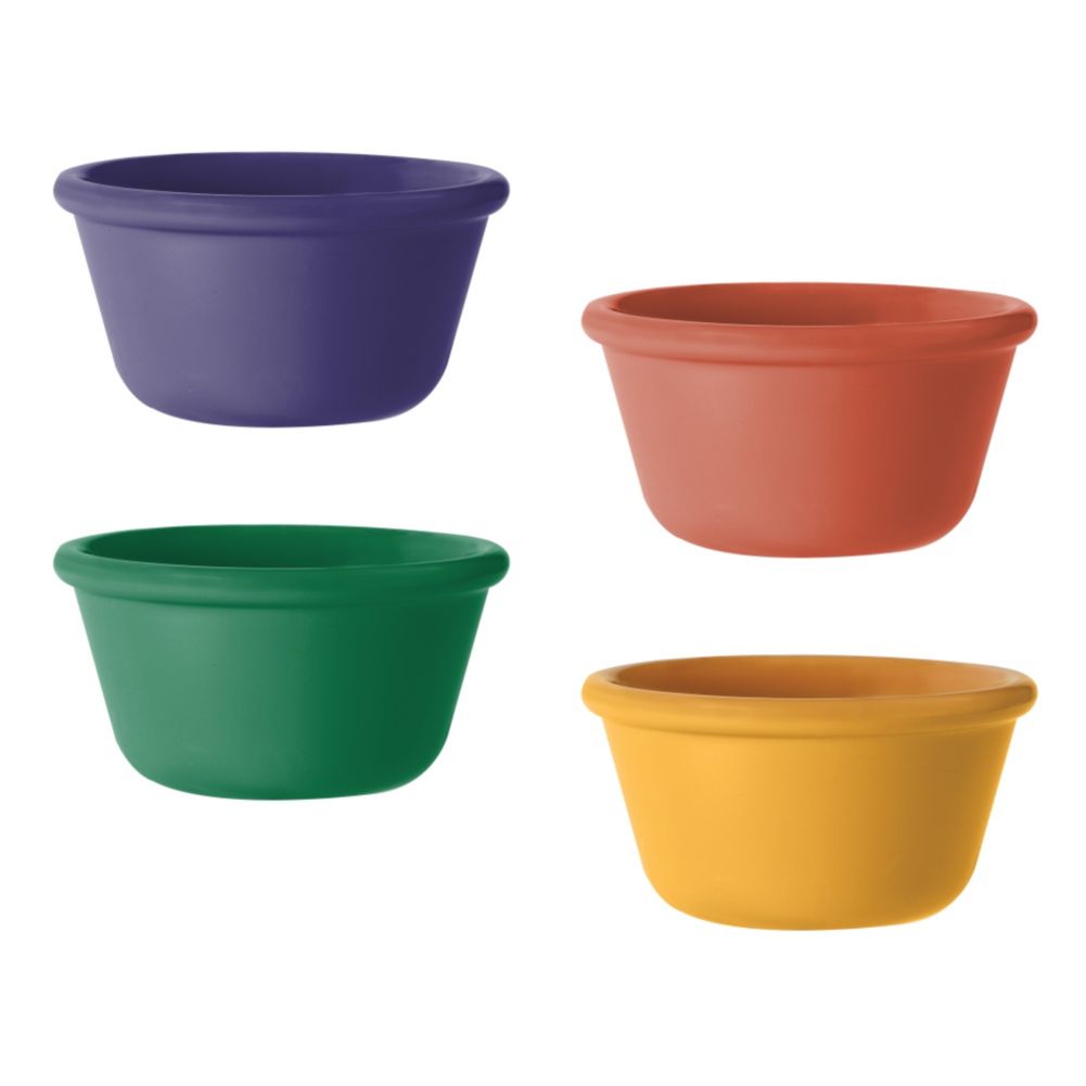 G.E.T. Smooth Mixed Colors 4 Oz Melamine Ramekin