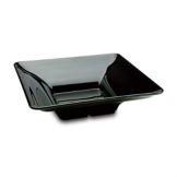 Bowl, 12" Square, Black