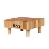 John Boos 12" Square Maple Mini Block With 4 Feet