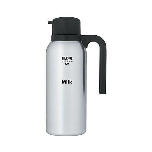 Thermos&reg; S/S 32 Oz Twist / Pour Carafe with Milk Imprint