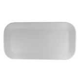 Vertex&reg; Ventana Collection White 13 In. Rectangular Coupe Platter