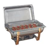 American Metalcraft Allegro&trade; Full-Size 9 Qt Stackable Chafer