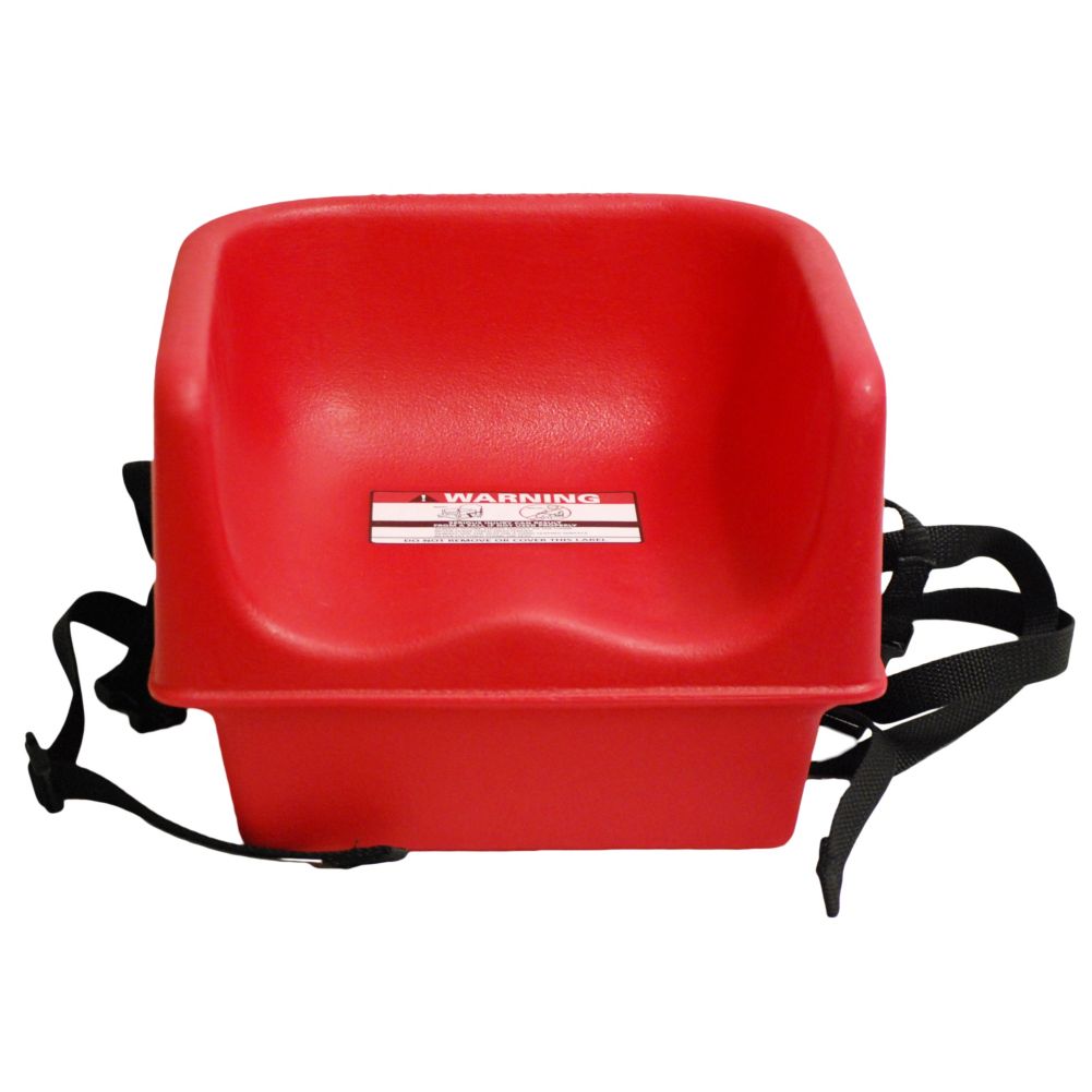 Cambro Hot Red Booster Seat w/ Strap