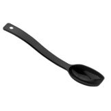 Cambro Solid Black Camwear&reg; 8" Salad Spoon