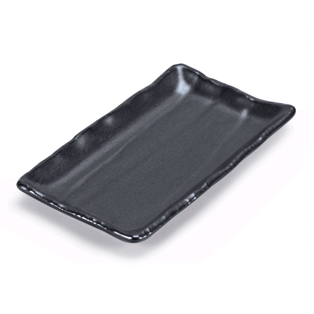 Korin Japanese Trading Black Tessa Plate
