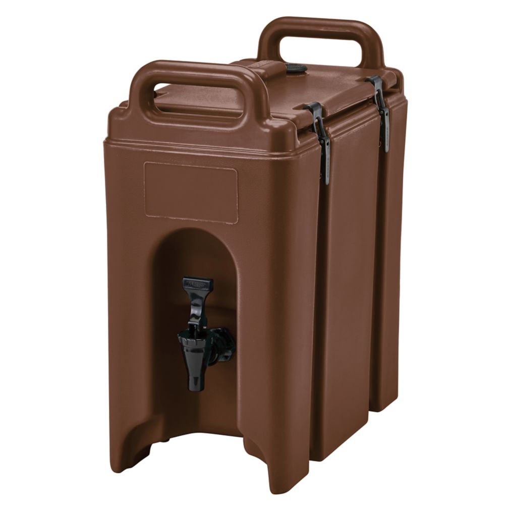 Cambro Dark Brown 2.5 Gal Camtainer&reg;