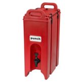 Cambro Hot Red 5 Gal Camtainer&reg;